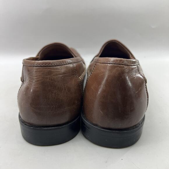 Jonathan Richards Redford Loafers Men Size 9.5 M Brown Leather Slip On Shoes main image 6